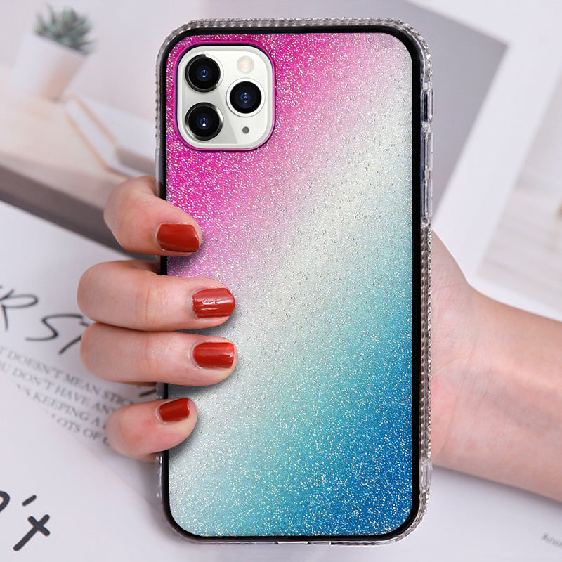 Twill Edge Diamond All-Inclusive Phone Case