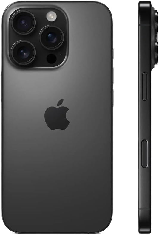 Apple iPhone 16 Pro Max, US Version, 1TB, Black Titanium - Unlocked (Renewed)