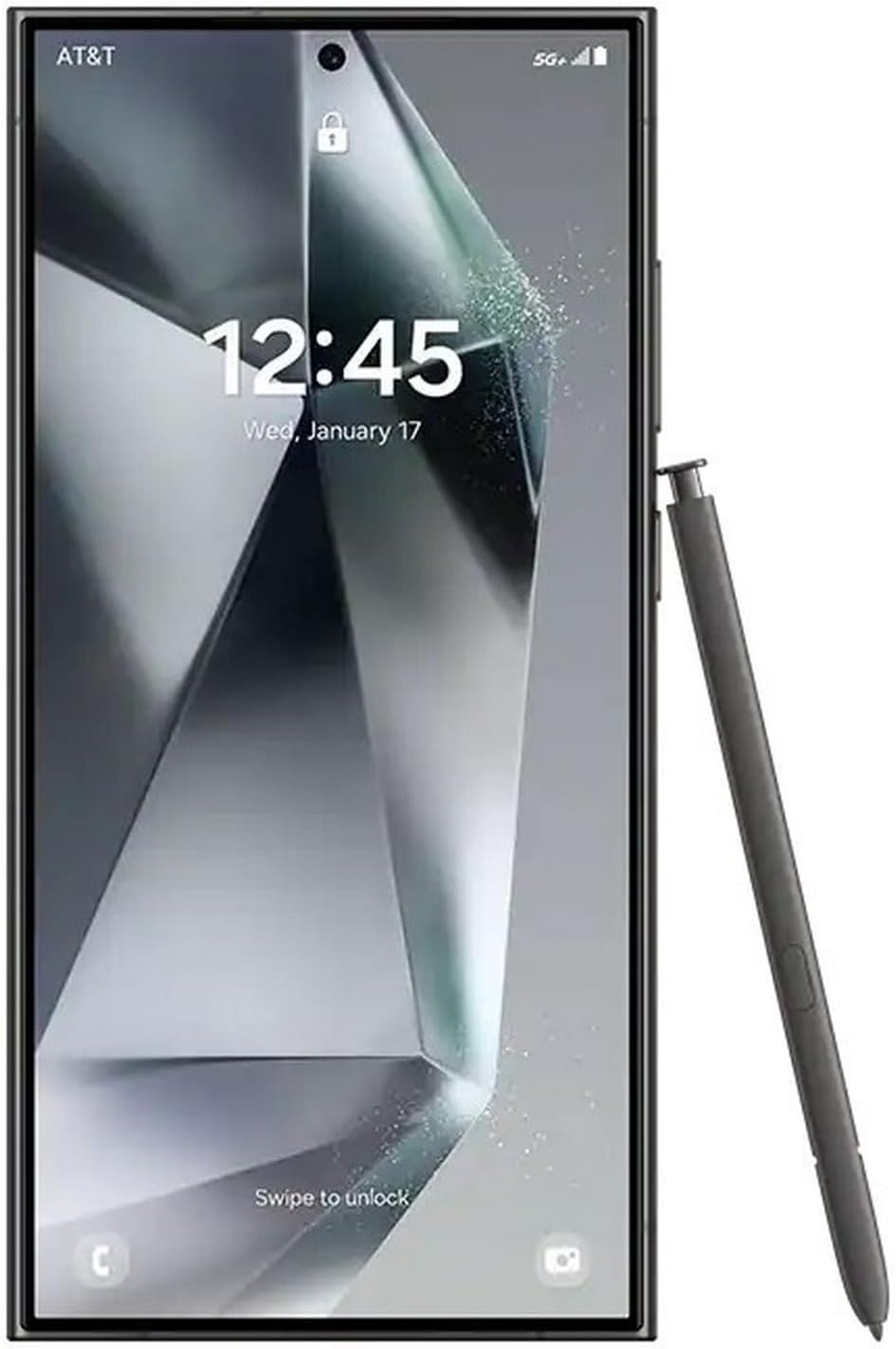 SAMSUNG Galaxy S24 Ultra 5G Factory Unlocked 512GB - Titanium Black (Renewed)